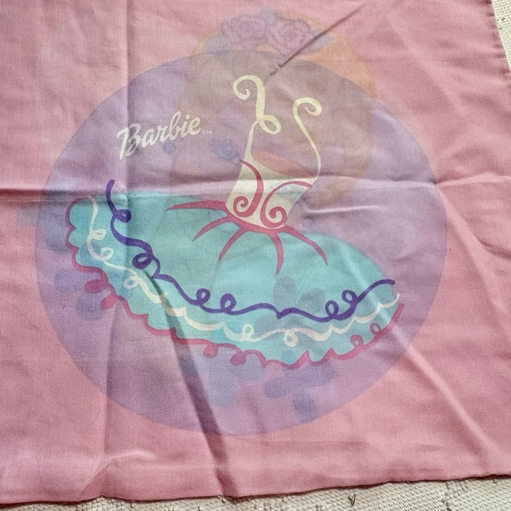 Mattel Barbie Ballerina Ballet Theme Twin Sheet Set Dan River 2001 Y2K